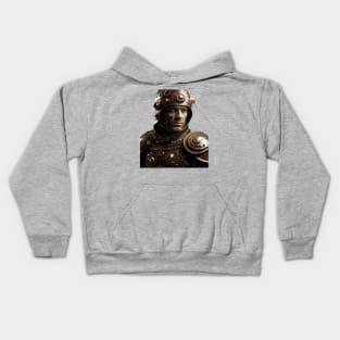 Steampunk Roman Gladiator Kids Hoodie